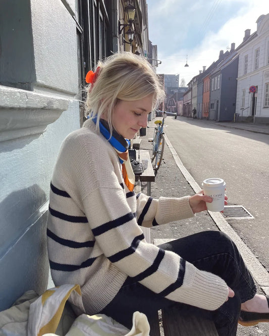 Marseille Sweater von PetiteKnit (DIN A5 Heft)