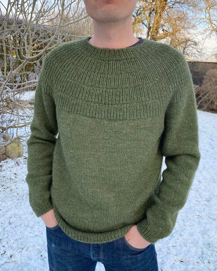 Ankers Pullover - My Boyfriend's Size von petiteknit (DIN A5 Heft)