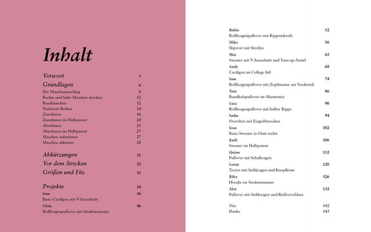 Unisex Pullover stricken von Clarissa Schellong