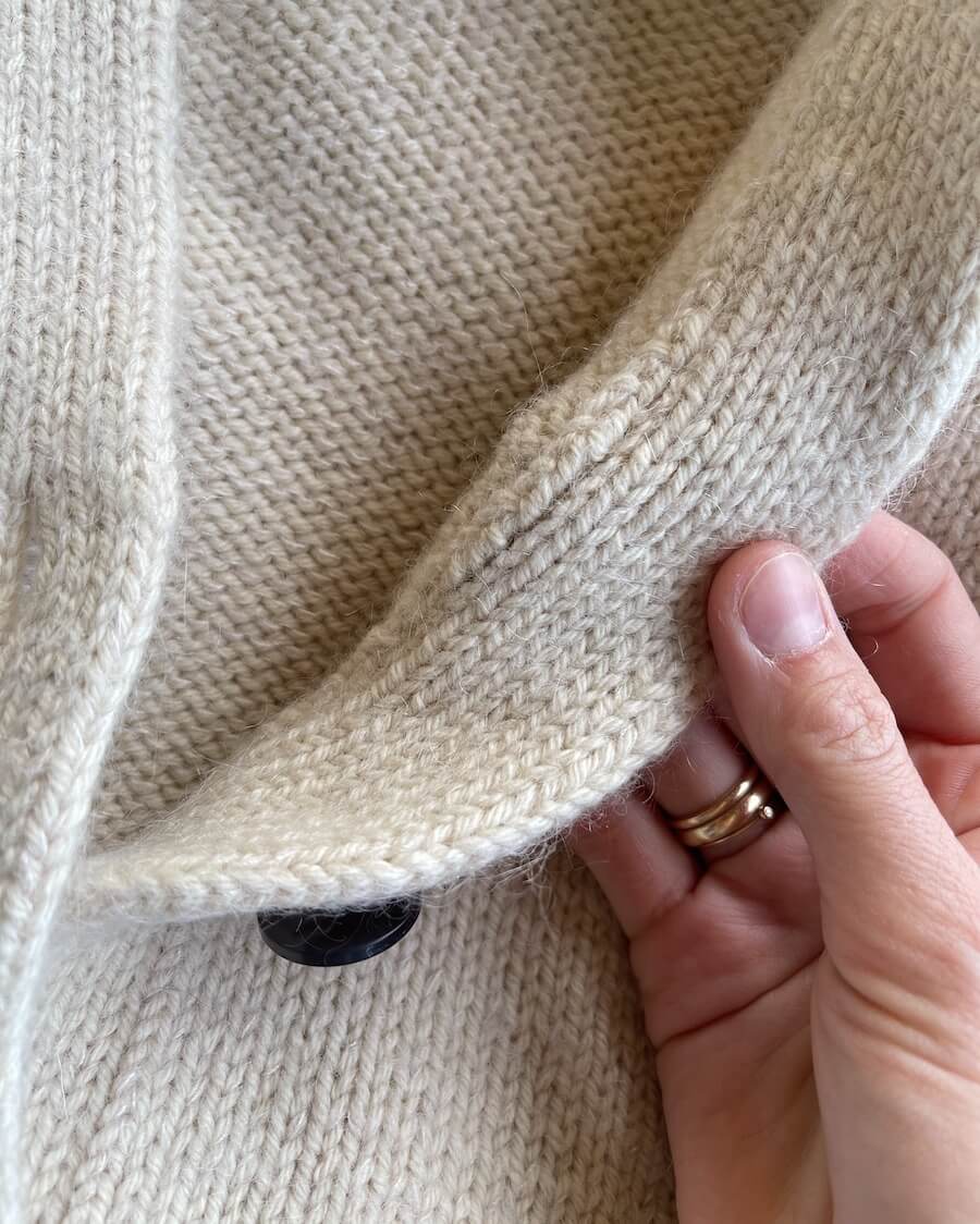 Champagne Cardigan von PetiteKnit (DIN A5 Heft)
