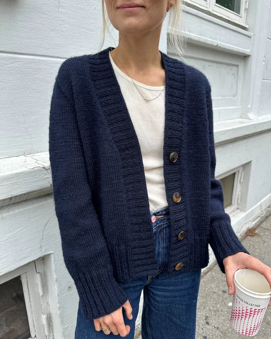 Eva Cardigan von PetiteKnit (DIN A5 Heft)