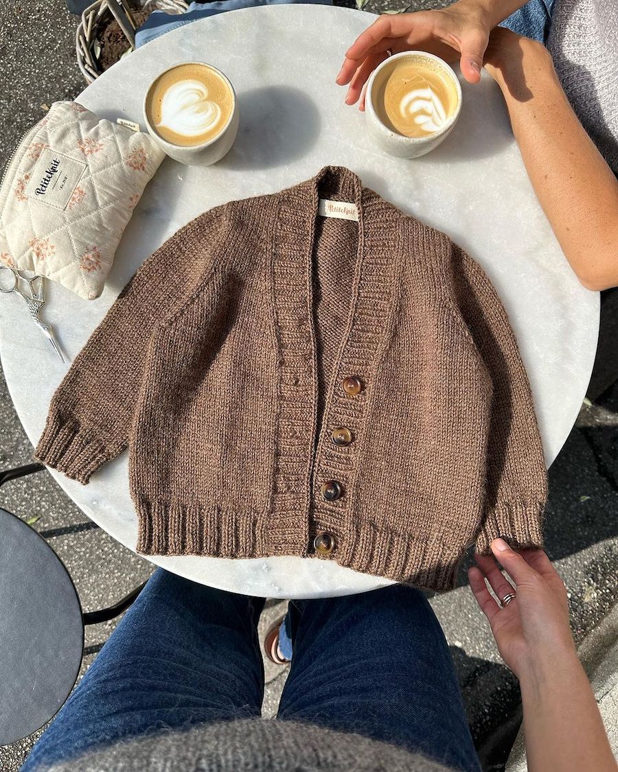 Eva Cardigan Junior (DIN A5 Heft)