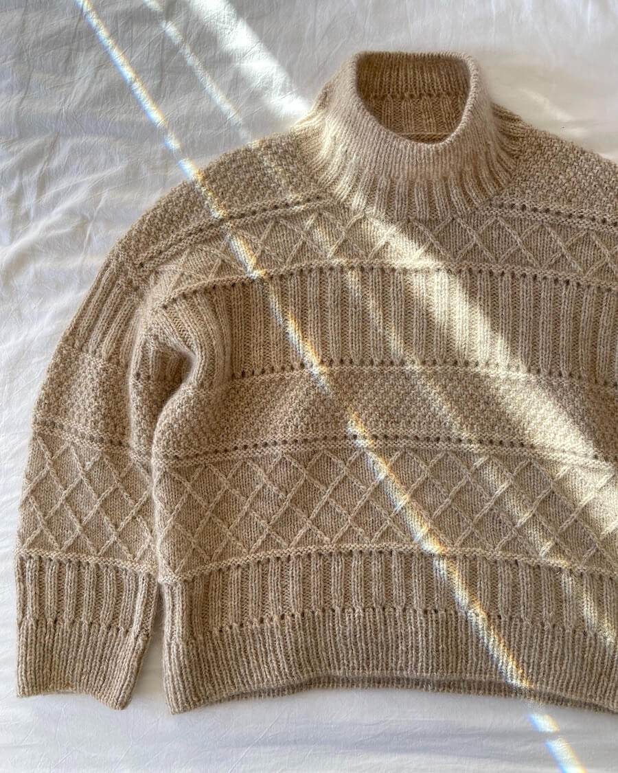 Ingrid Sweater von PetiteKnit (DIN A5 Heft)