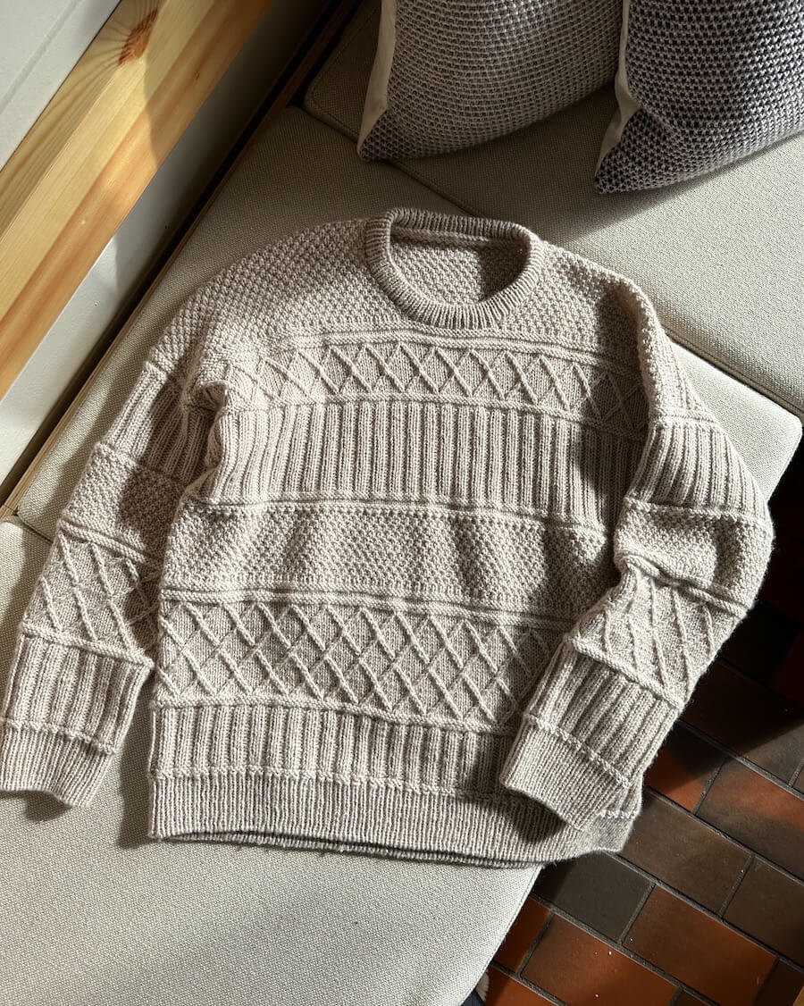Ingrid Sweater Man von PetiteKnit (DIN A5 Heft)