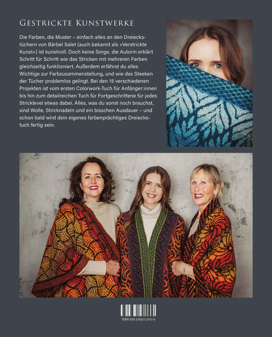 Kunstvolle Tücher - 15 besondere Colorwork-Designs stricken