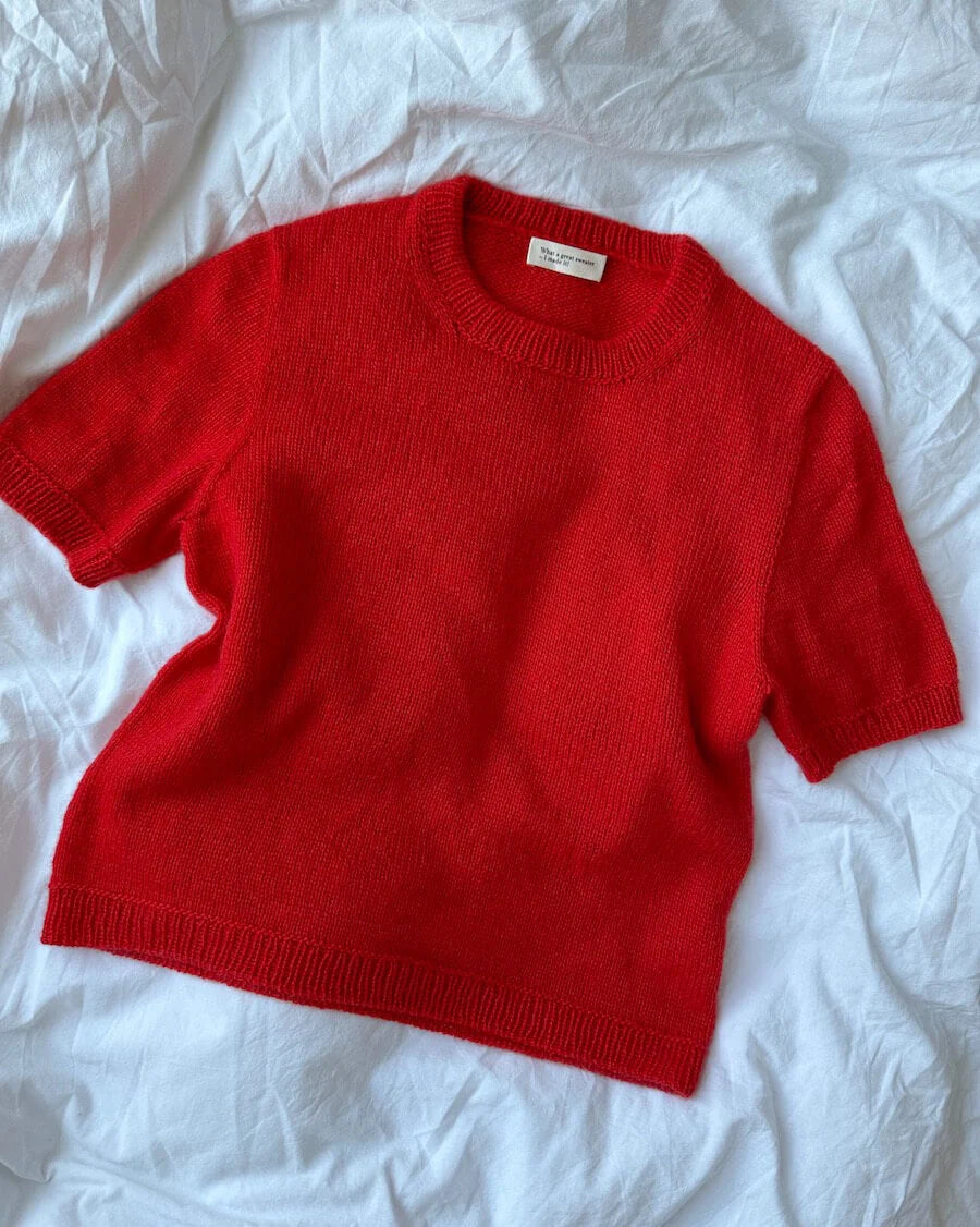 Poppy Tee von PetiteKnit (DIN A 5 Heft)