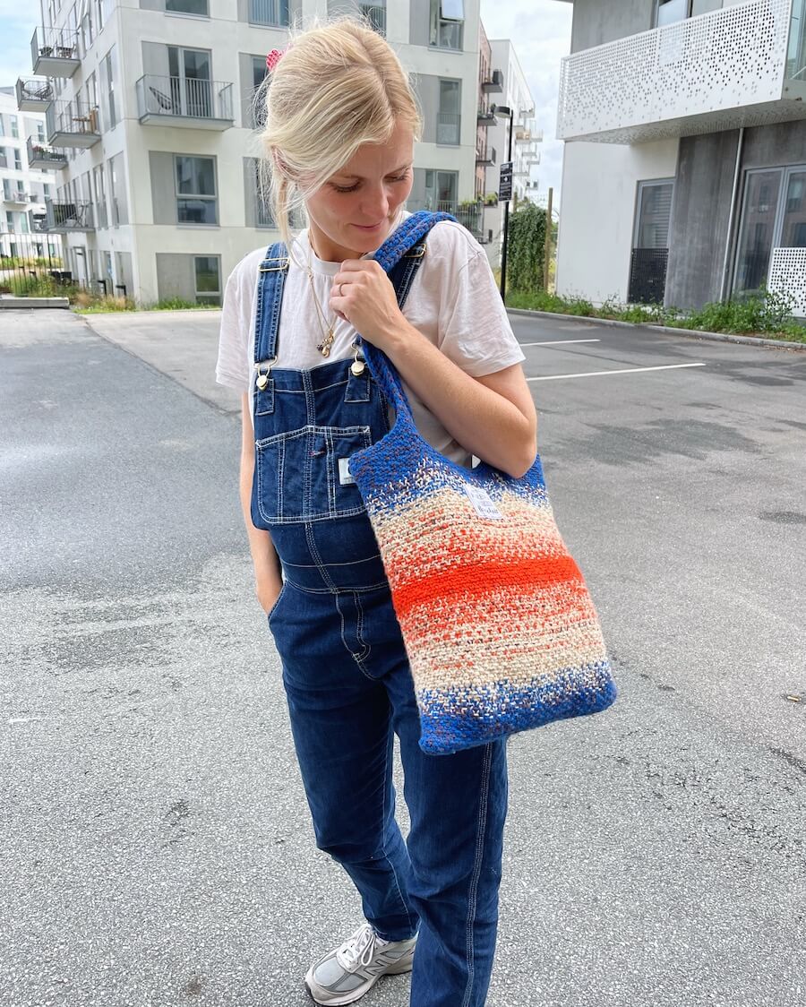 Technicolor Tote Bag von PetiteKnit (DIN A5 Heft)