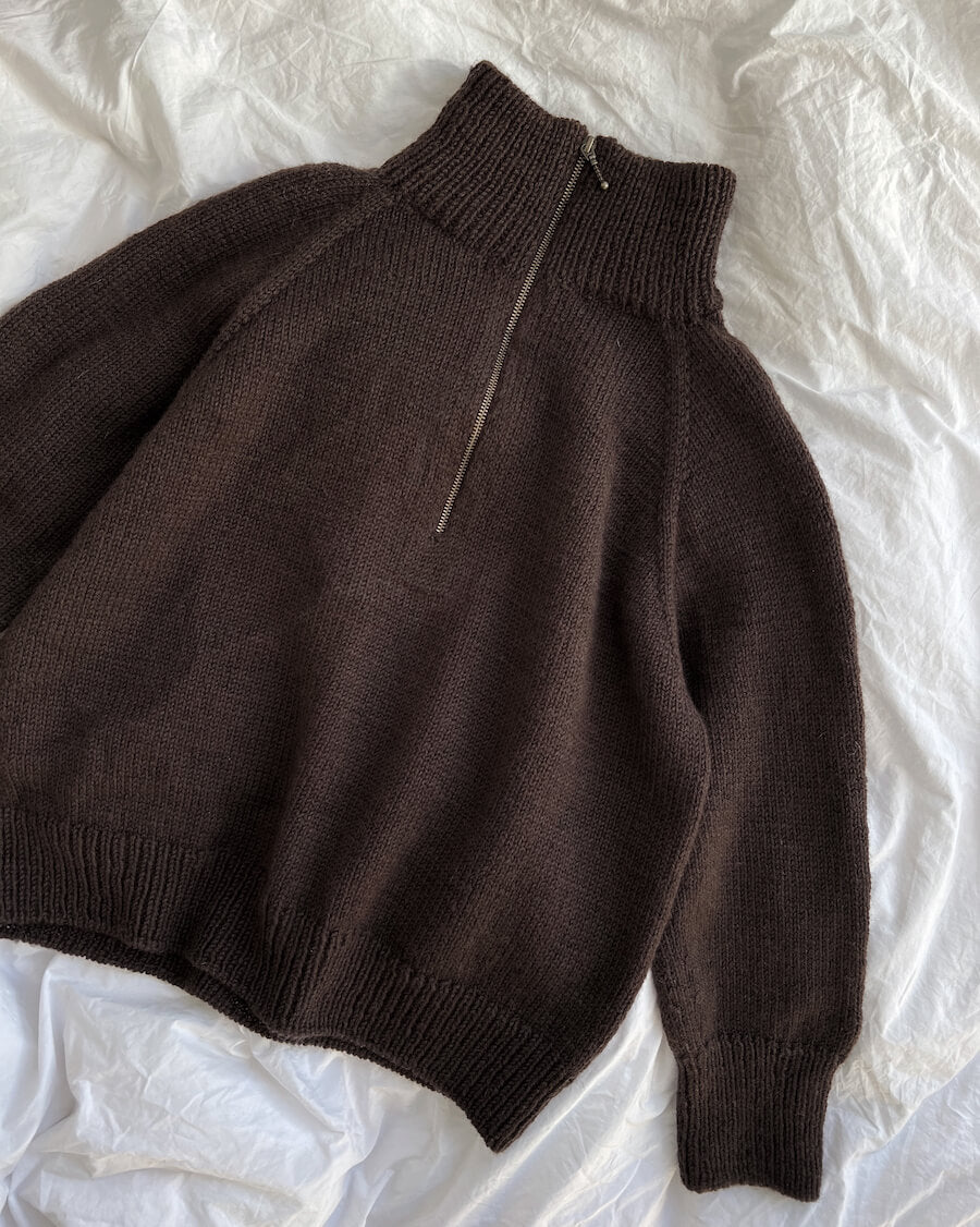 Zipper Sweater Light von PetiteKnit (DIN A5 Heft)