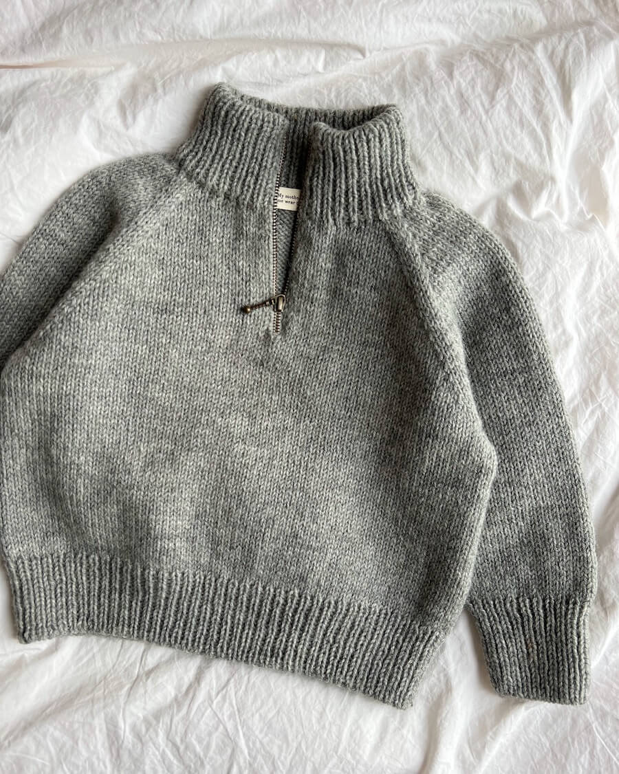 Zipper Sweater Light Junior von PetiteKnit (DIN A5 Heft)
