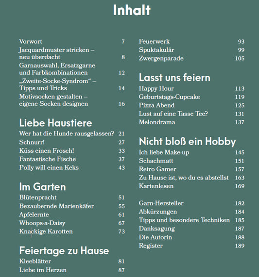 Geniale Motivsocken stricken. Farbenfrohe Statementsocken in Jacquardtechnik von Charlotte Stone