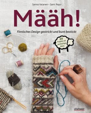 Määh! - Finnisches Design gestrickt und bunt bestickt von Sanna Vatanen und Sami Repo