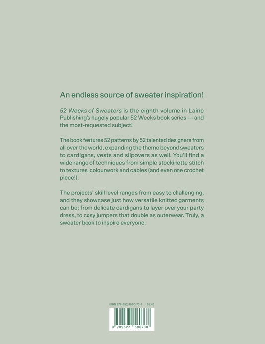 52 Weeks of Sweaters von Laine Publishing
