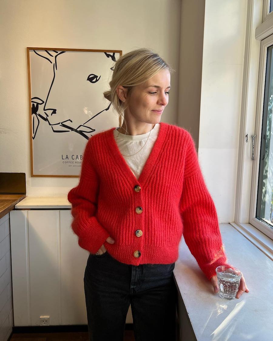 Agnete Cardigan von PetiteKnit (DIN A5 Heft)