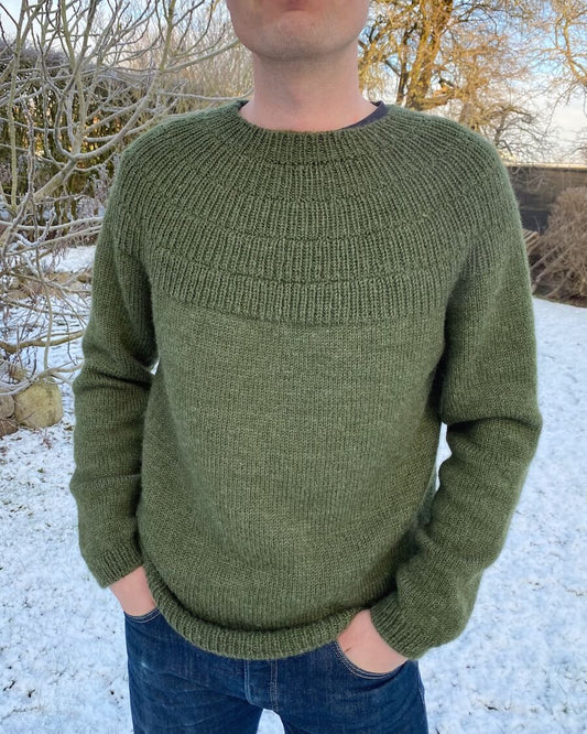 Ankers Pullover - My Boyfriend's Size von petiteknit (DIN A5 Heft)
