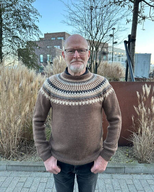 Celeste Sweater Man von PetiteKnit (DIN A5 Heft)
