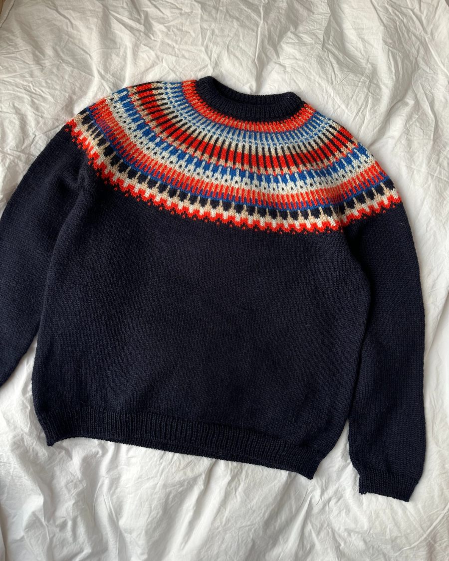 Celeste Sweater Man von PetiteKnit (DIN A5 Heft)