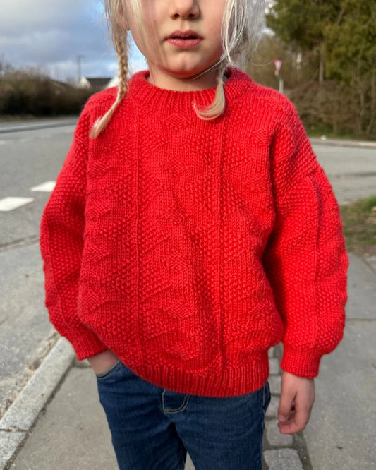 Esther Sweater Junior von PetiteKnit (DIN A5 Heft)