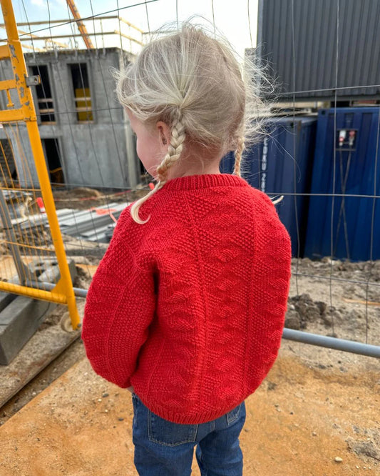 Esther Sweater Junior von PetiteKnit (DIN A5 Heft)