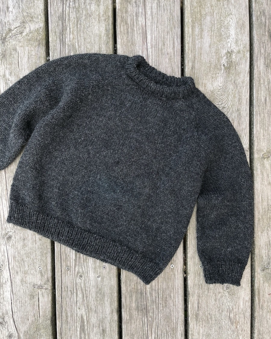 Hanstholm Sweater Junior von PetiteKnit (DIN A5 Heft)