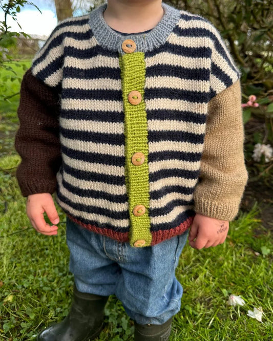 Holger Cardigan von PetiteKnit (DIN A5 Heft)