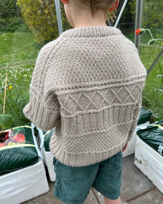 Ingrid Sweater Junior von PetiteKnit (DIN A5 Heft)