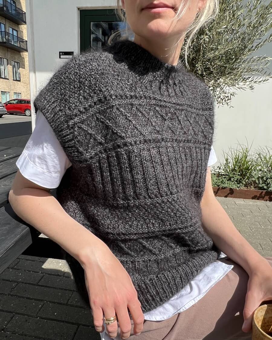 Ingrid Slipover von PetiteKnit (DIN A5 Heft)