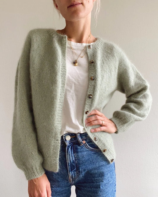 Novice Cardigan Mohair Edition von PetiteKnit (DIN A5 Heft)
