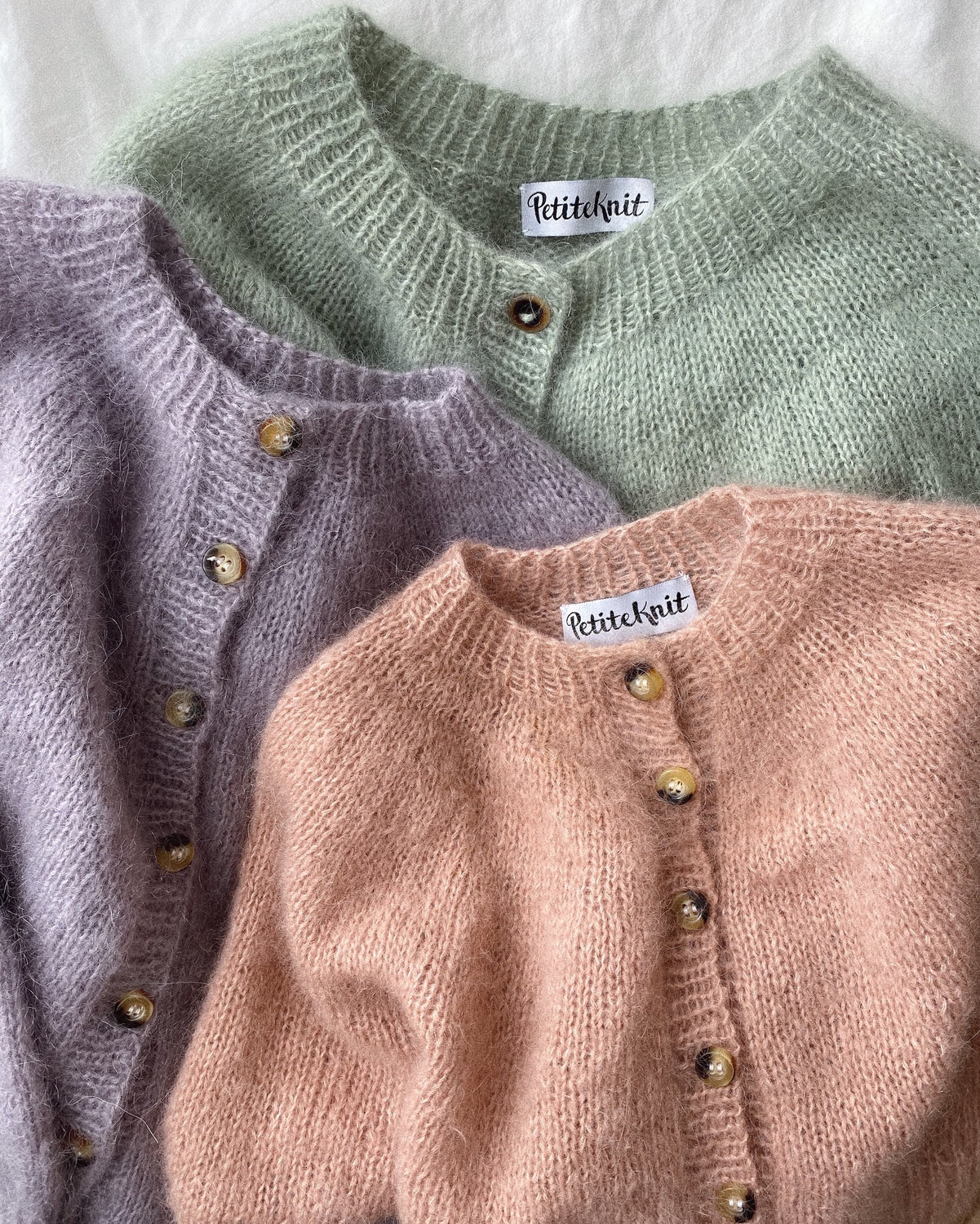 Novice Cardigan Mohair Edition von PetiteKnit (DIN A5 Heft)