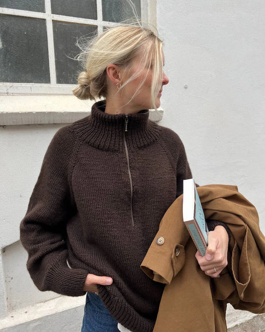 Zipper Sweater Light von PetiteKnit (DIN A5 Heft)
